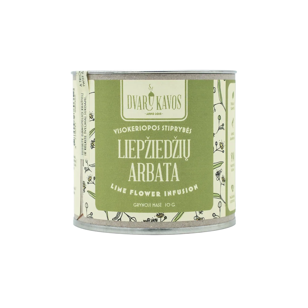 Liepžiedžių arbata DVARO KAVOS, 10 g