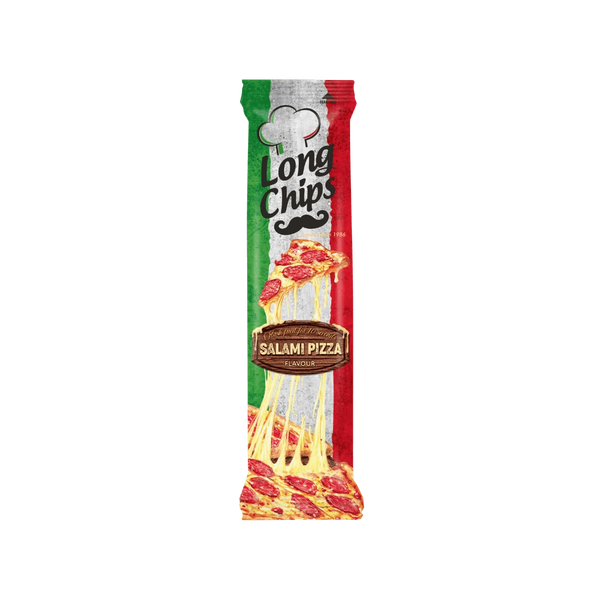 Bulvių traškučiai su picos prieskoniais LONG CHIPS, 75 g