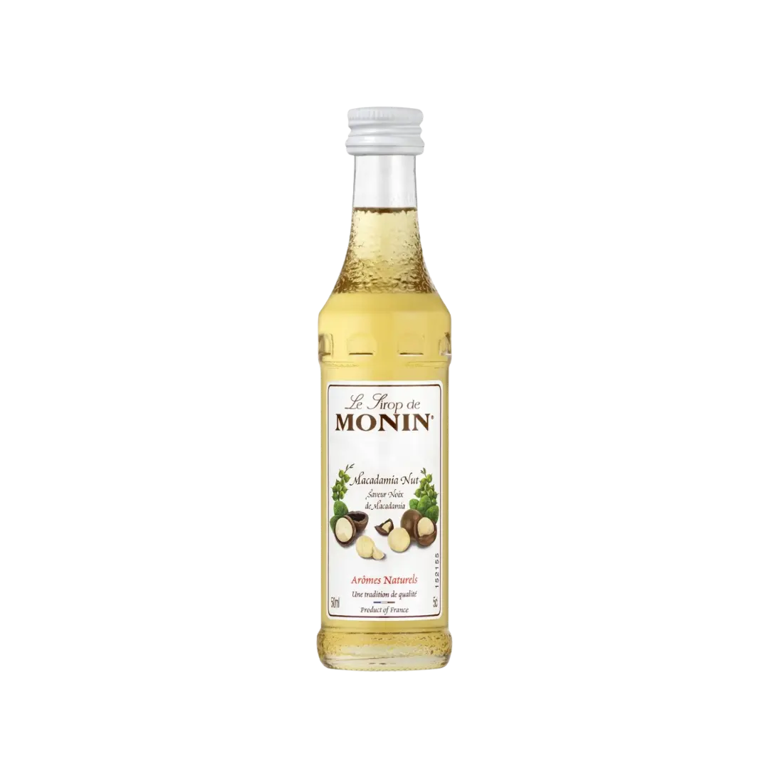 Macadamia riešutų sirupas MONIN, 50 ml