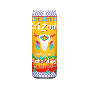 „AriZona Mucho Mango“ – saldus mangų skonio gėrimas, 20 oz skardinė.