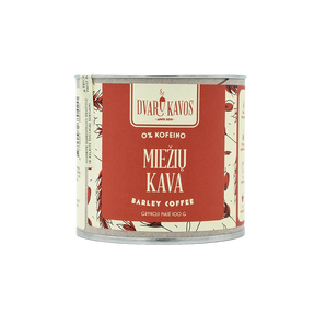 „Miežių kava“ – ekologiška bekofeinė Orzo kava iš skrudintų miežių.