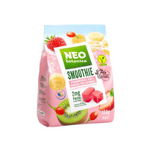 Mikšti saldainiai su vaisiais, Neo Botanica pakuotė maišelis, 120g, be želatinos, vegan