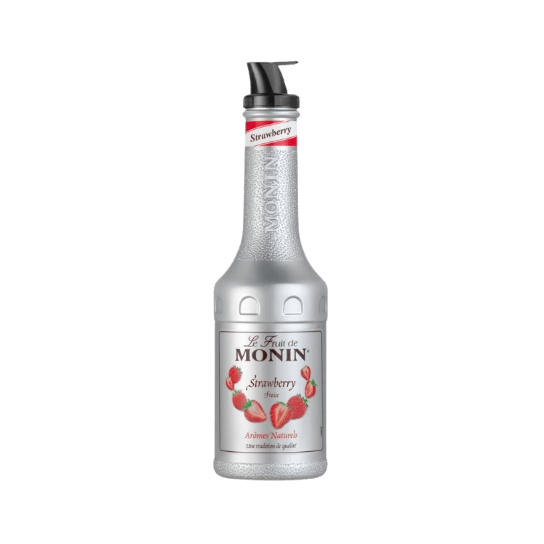 „Monin“ braškių tyrė, 1 l butelis.