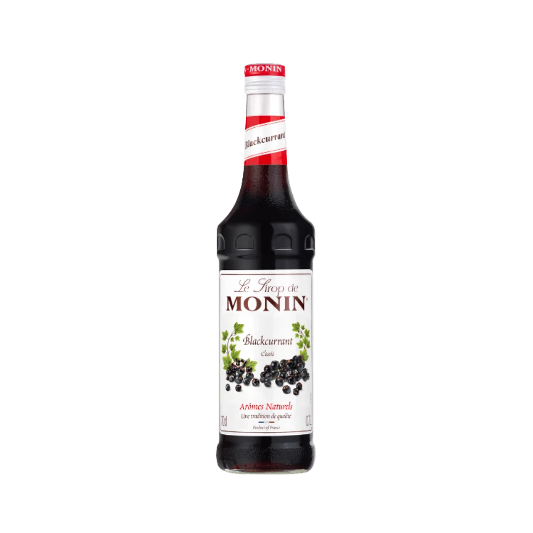 Monin juodųjų serbentų sirupas, 0,7 l butelis