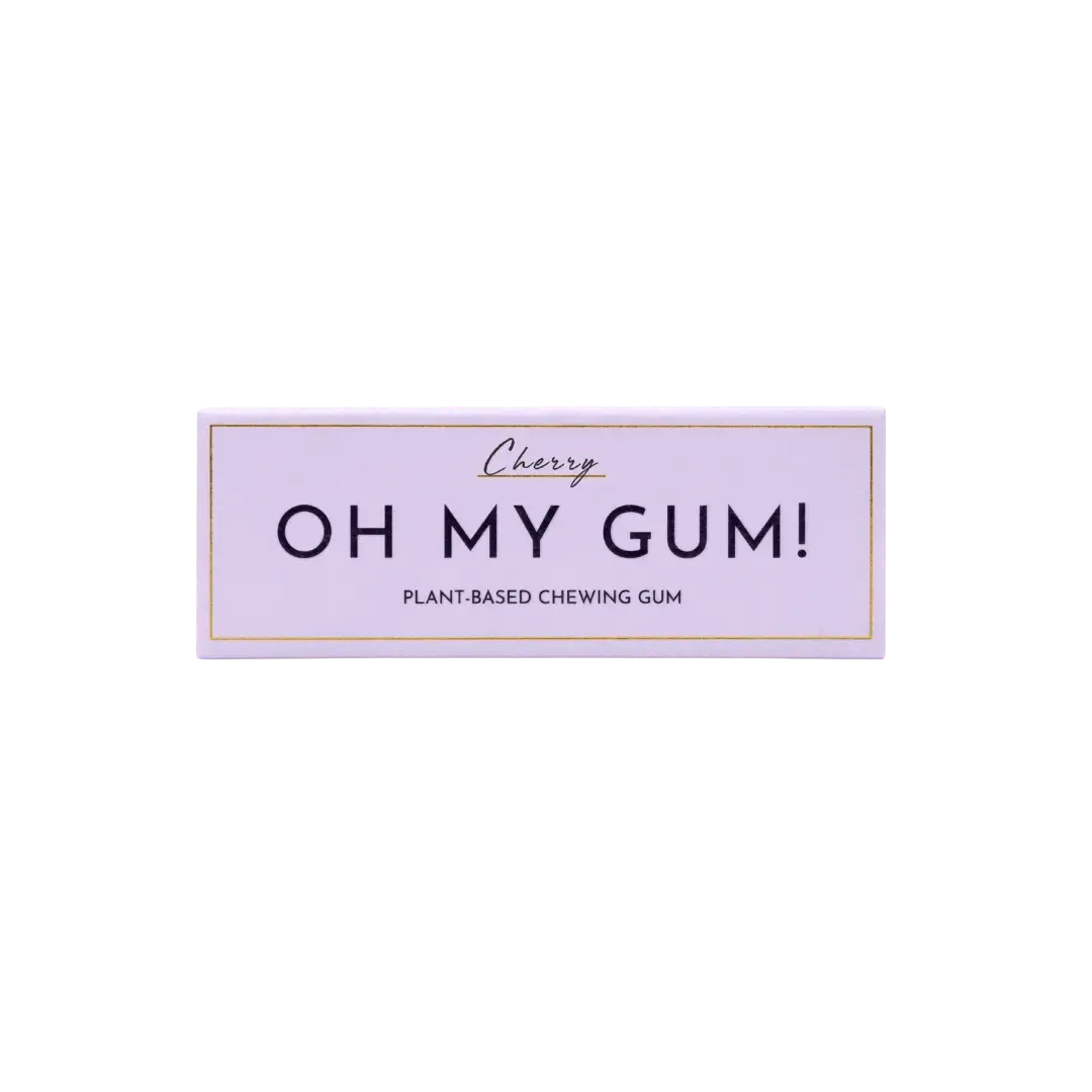 Kramtomoji guma su vyšniomis, be cukraus OH MY GUM, 19 g