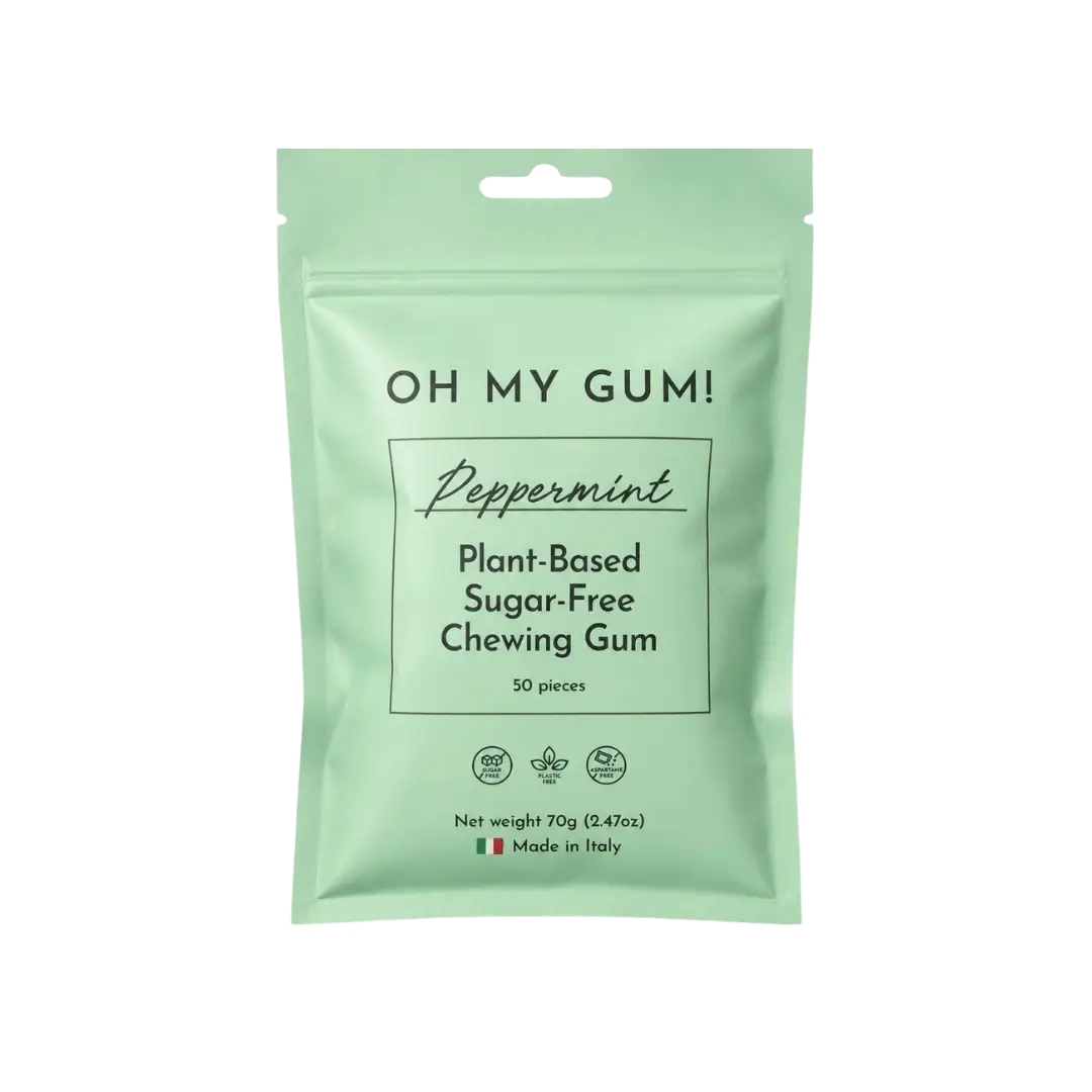 Kramtomoji guma su mėta, be cukraus OH MY GUM, 70 g