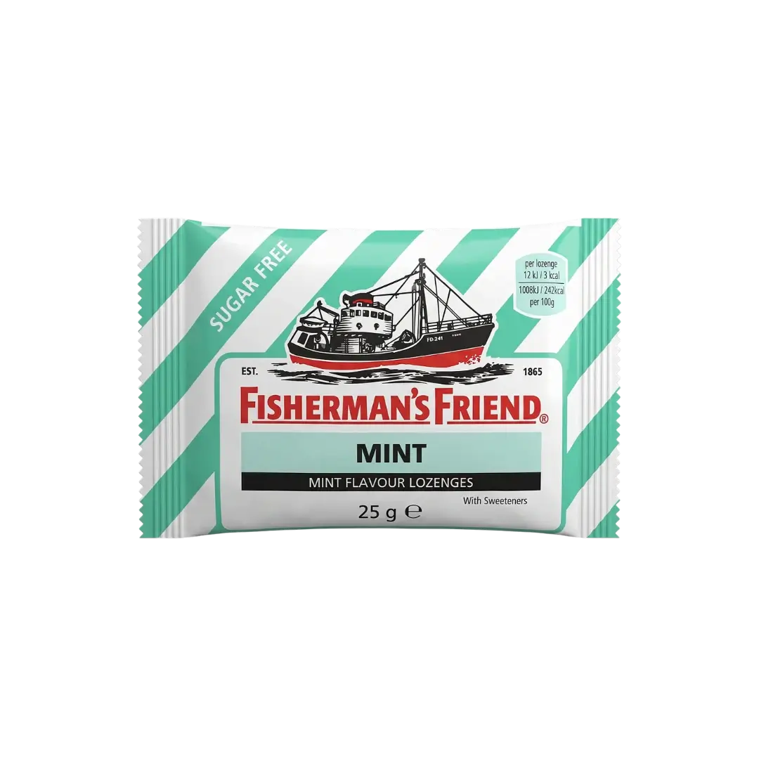 Mėtinės pastilės be cukraus FISHERMAN'S FRIEND, 25 g