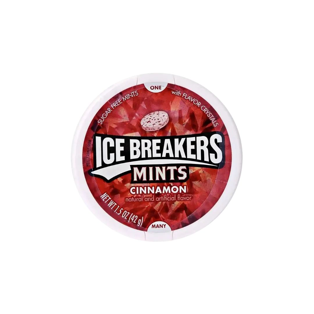 Pastilės ICE BREAKERS MINTS CINNAMON, 36g