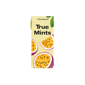 Pastilės be cukruas su pasiflorais, True Mints