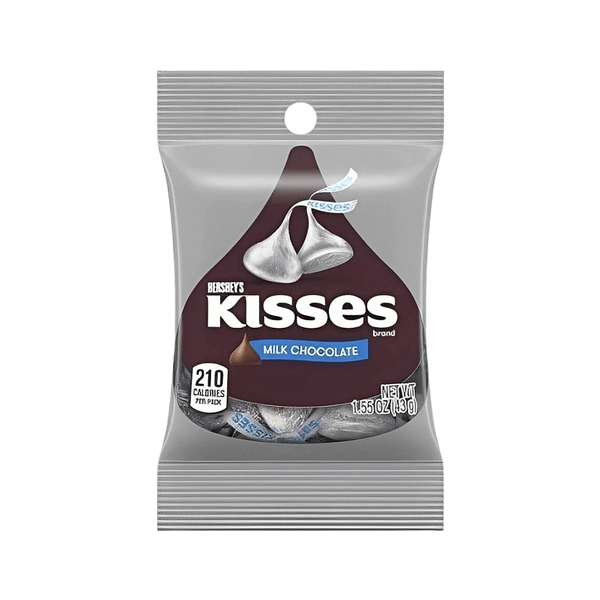 Šokoladiniai saldainiai KISSES, HERSHEY'S, 43 g