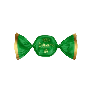 Delissimo rutuliuko formos praline saldainiai su lazdynų riešutais