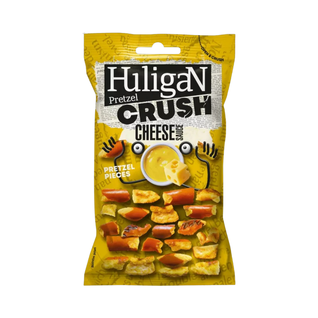 Preceliai HULIGAN, sūrio padažo skonio, 65 g