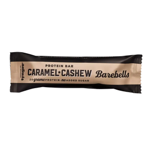 Proteininis batonėlis šokoladukas su karamele ir anakardžių riešutais, be cukraus