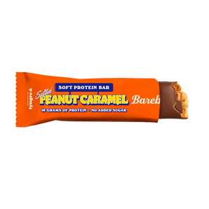 Proteininis batonėlis šokoladukas su sūdytų žemės riešutų ir karamelė įdaru, be cukraus