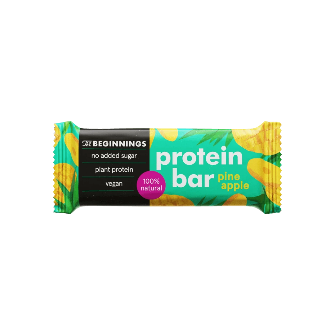 Proteininis batonėlis su ananasais, THE BEGINNINGS, 40 g