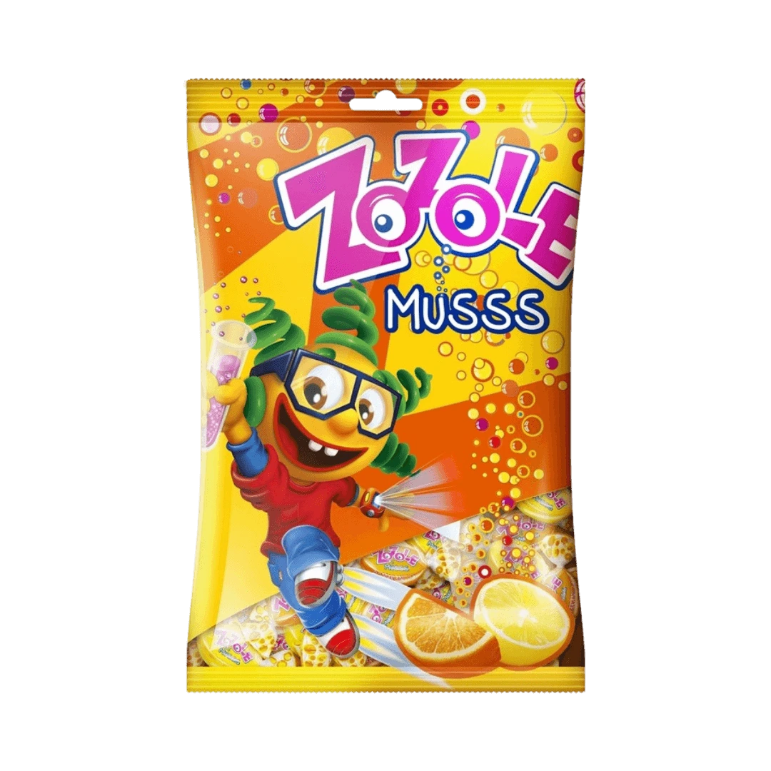 Putojantys saldainiai citrusų skonio ZOZOLE MUSS