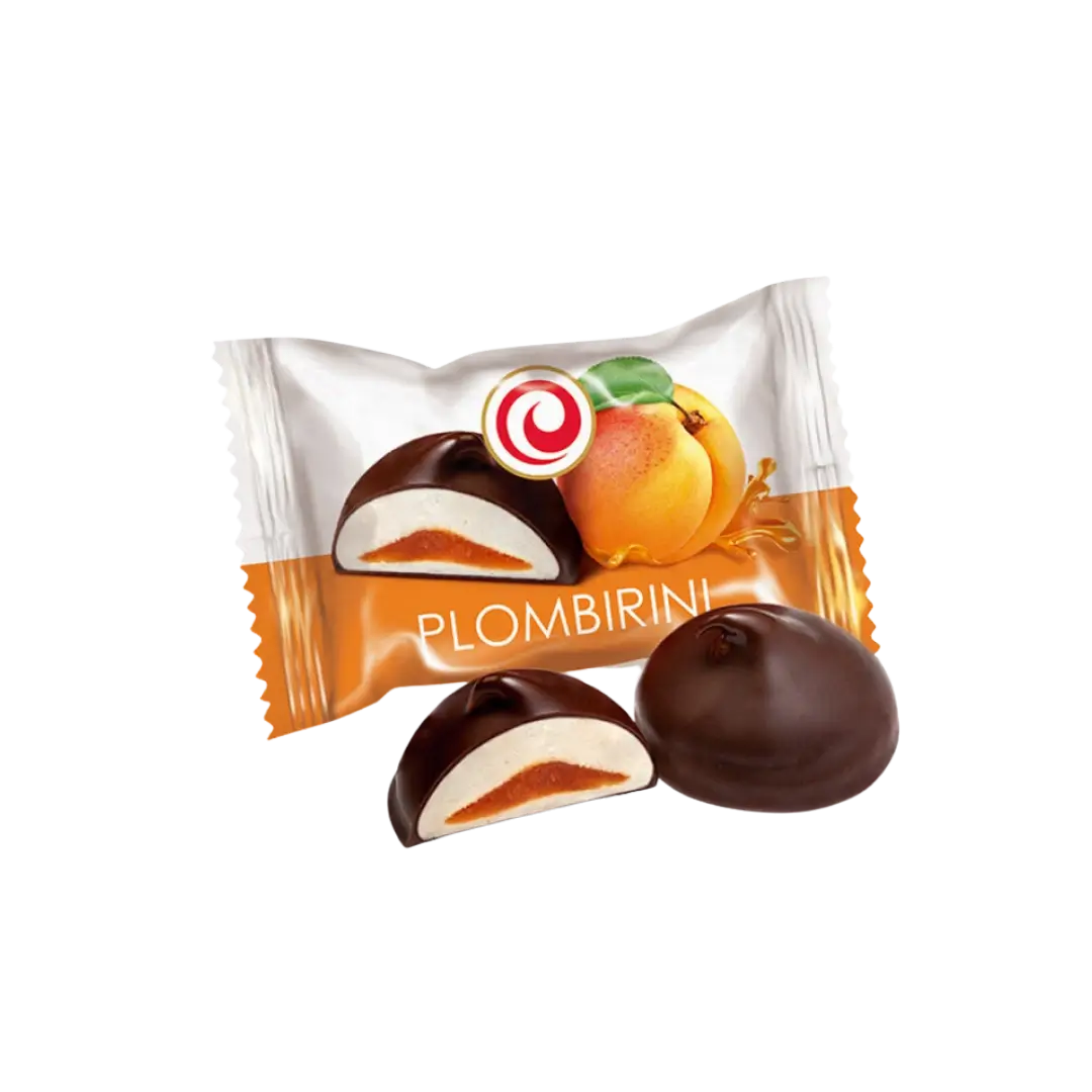 Sufle saldainiai su abrikosais PLOMBIRINI, SWEETALE