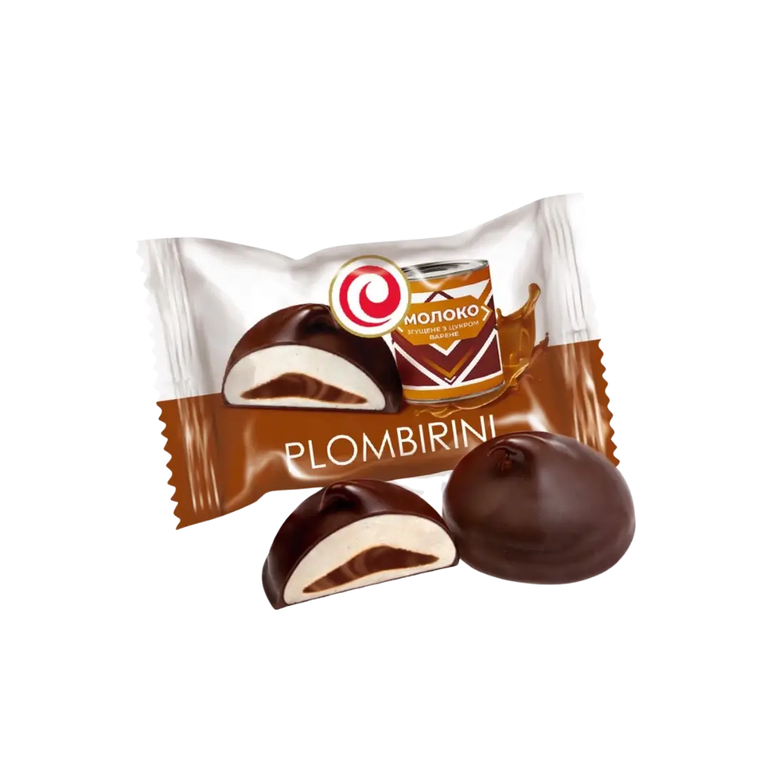 Sufle saldainiai su virintu sutirštintu pienu PLOMBIRINI, SWEETALE