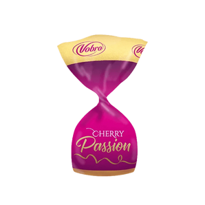 Prabangūs praline „Cherry Passion“ – kalvelės formos saldainiai su vyšnia alkoholiniame įdare, padengti desertiniu šokoladu