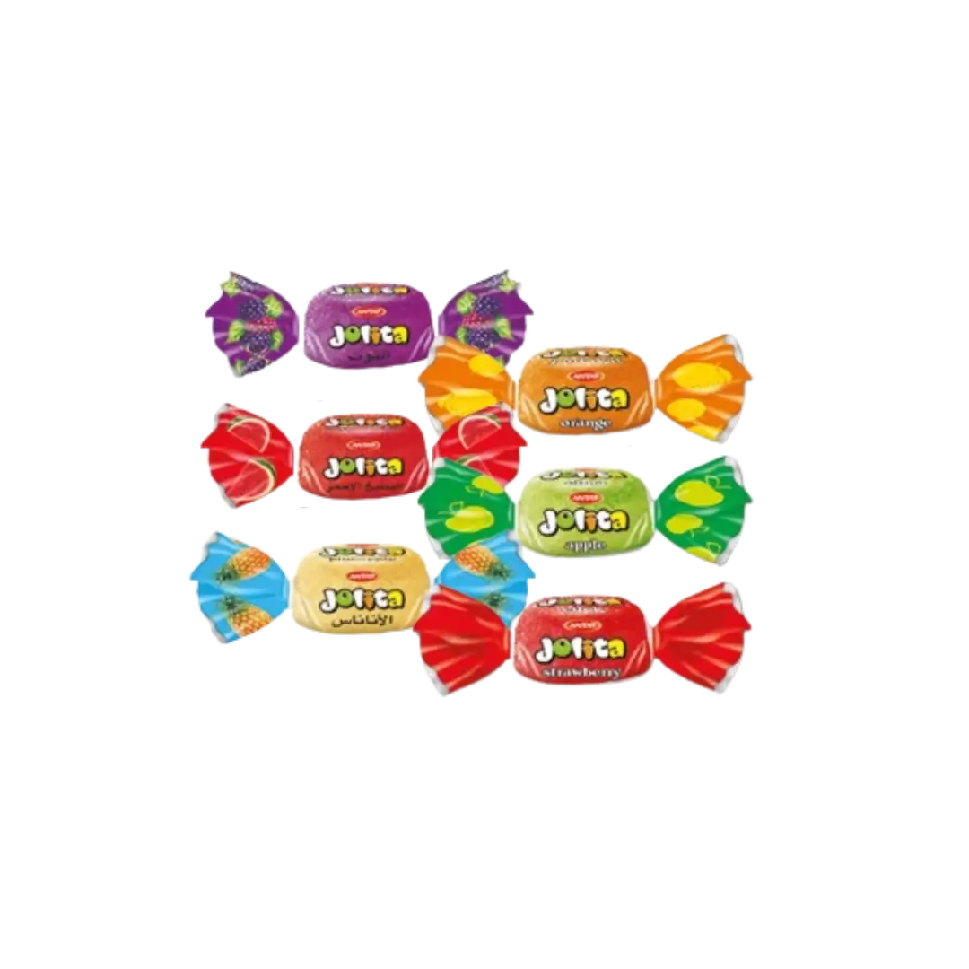 Sveriami želė saldainiai Jolita, Antat, visų skonių pavieniai saldainiai, bonboni