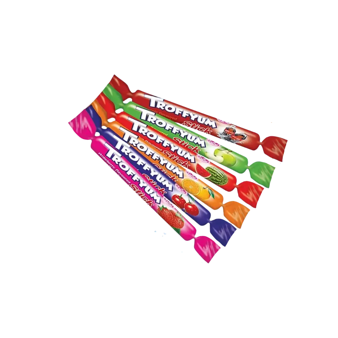 Kramtomi saldainiai Troffyum Stick lazdelės įvairių skonių