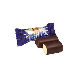 Sveriami saldainiai Sweetale ukrainiečių fabriko frau milk
