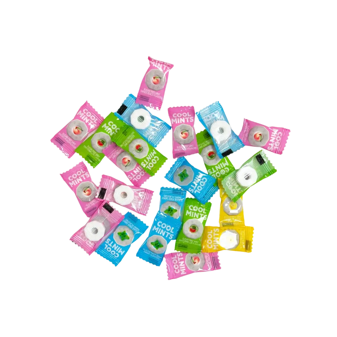 Saldainiai pastilės be cukraus COOL MINTS, 500 g