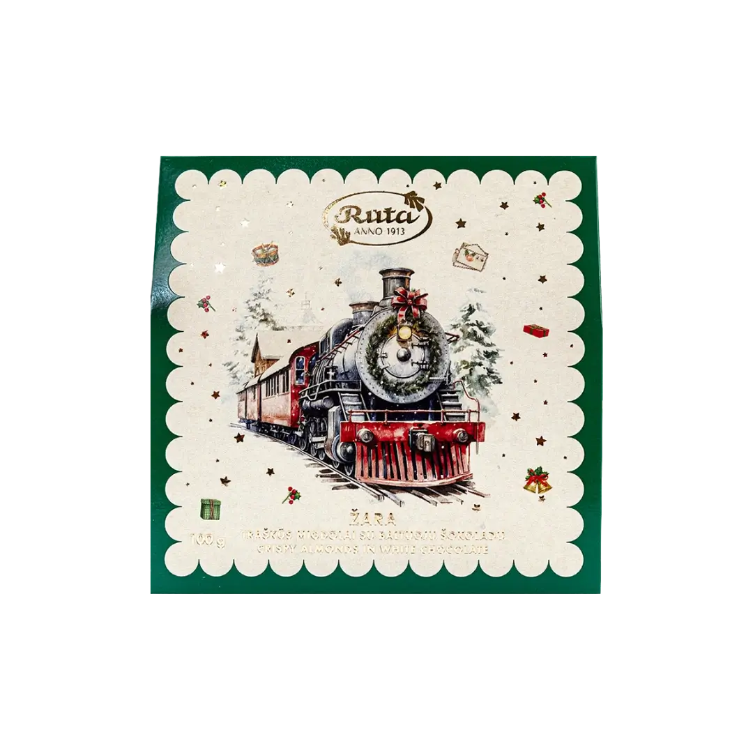 Saldainių rinkinys Žara, Rūta, kalėdinėje dėžutėje 100 g