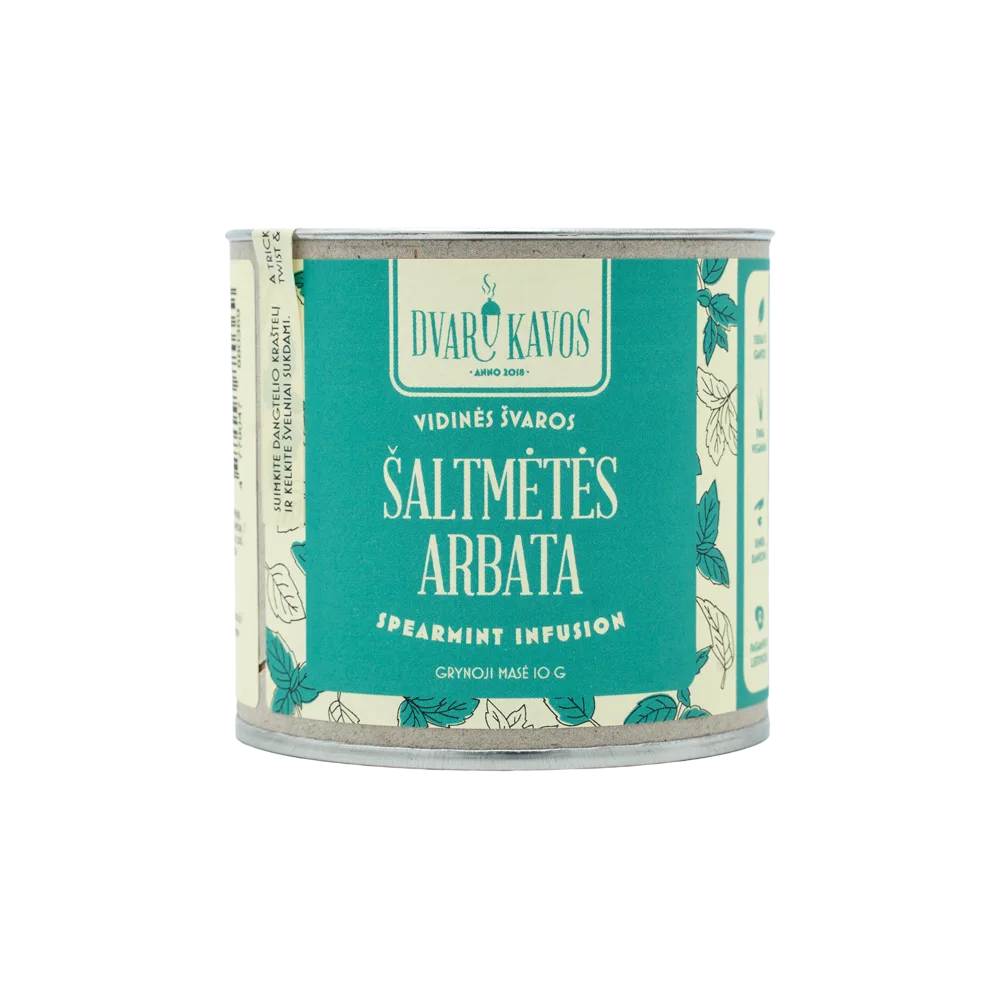 Šaltmėtės arbata DVARO KAVOS, 10 g