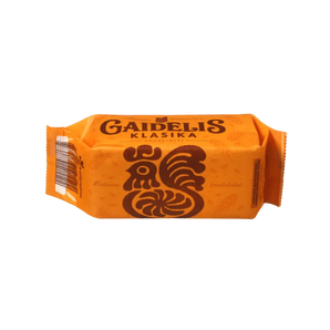 „Gaidelis Klasika“ – tradiciniai lietuviški sausainiai, 160 g pakuotė, Pergalė.