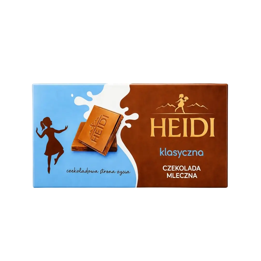 Pieninis šokoladas HEIDI, 80 g