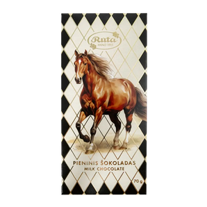 Pieninis šokoladas VERŽLUMO, RŪTA, 70 g