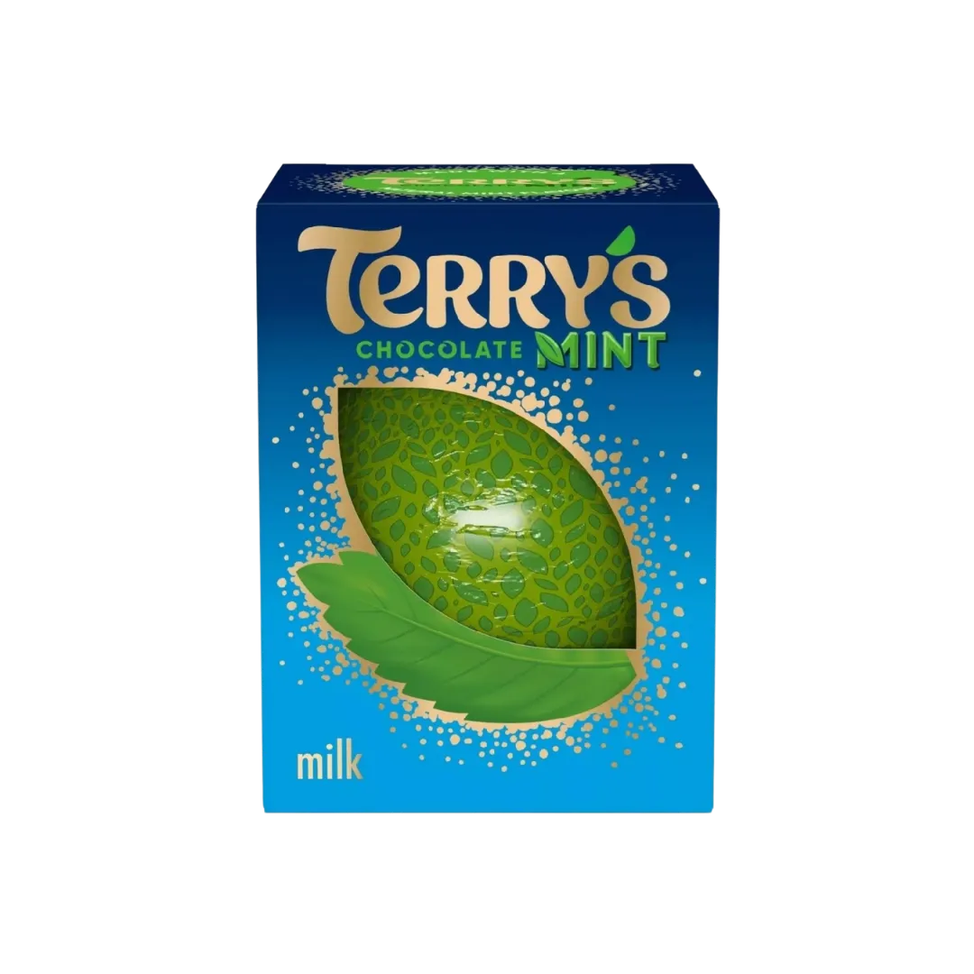 Pieninis šokoladas TERRY'S MINT, 145 g
