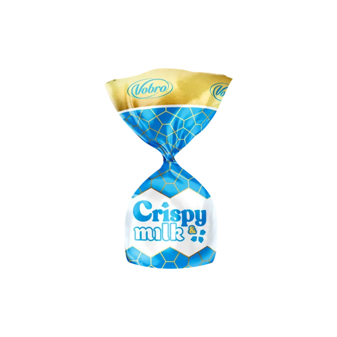 Šokoladiniai saldainiai Crispy Milk, VOBRO