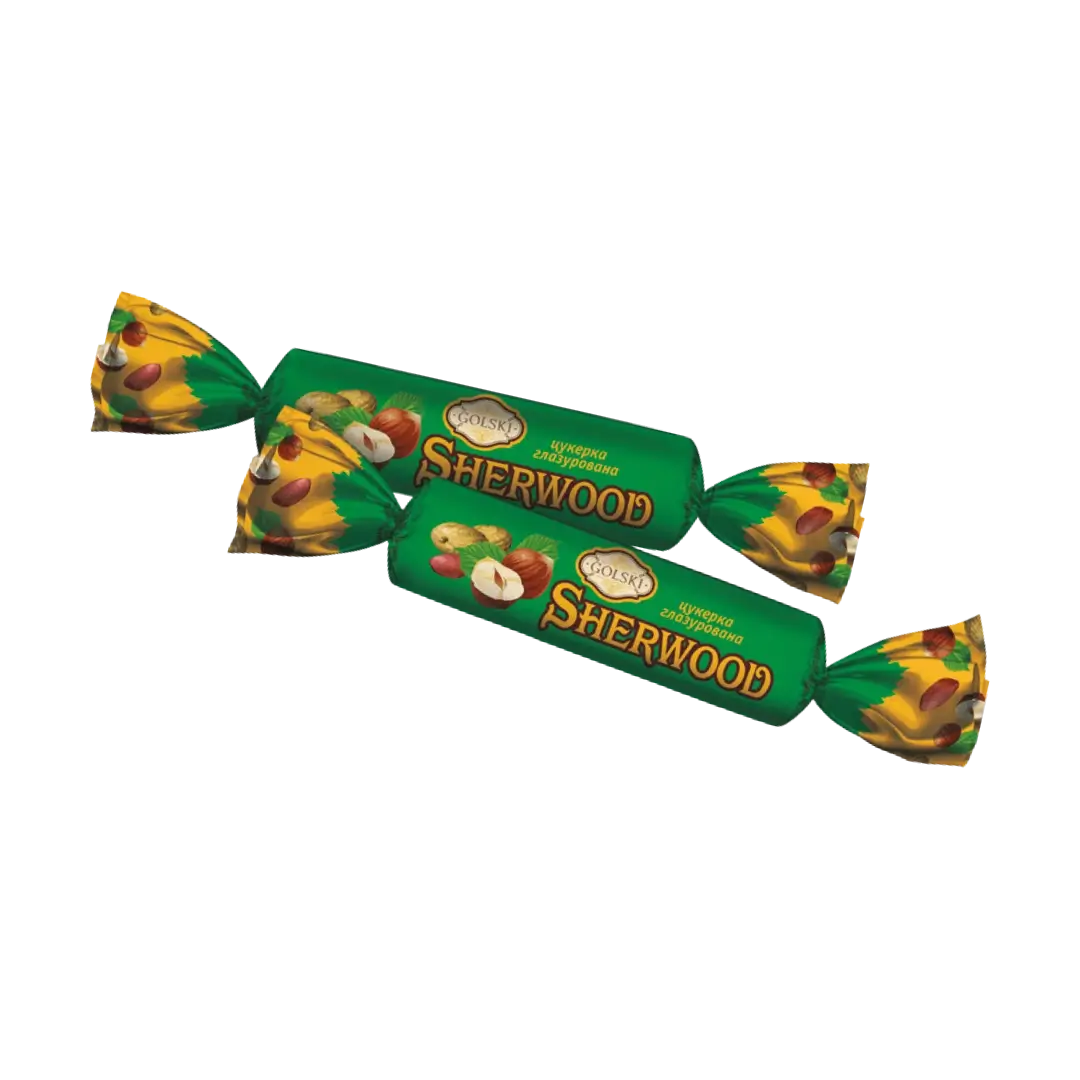 Šokoladiniai sveriami saldainiai Sherwood GOLSKI, ukrainietiški, bonboni