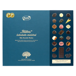 Saldainių dėžutė Rūtos šokolado meistrai, šimtmečių istorijos, 550g