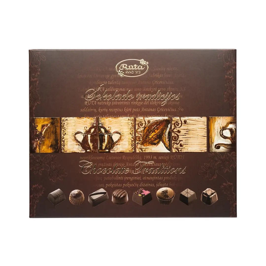 Saldainių dėžutė Šokolado tradicijos 220g