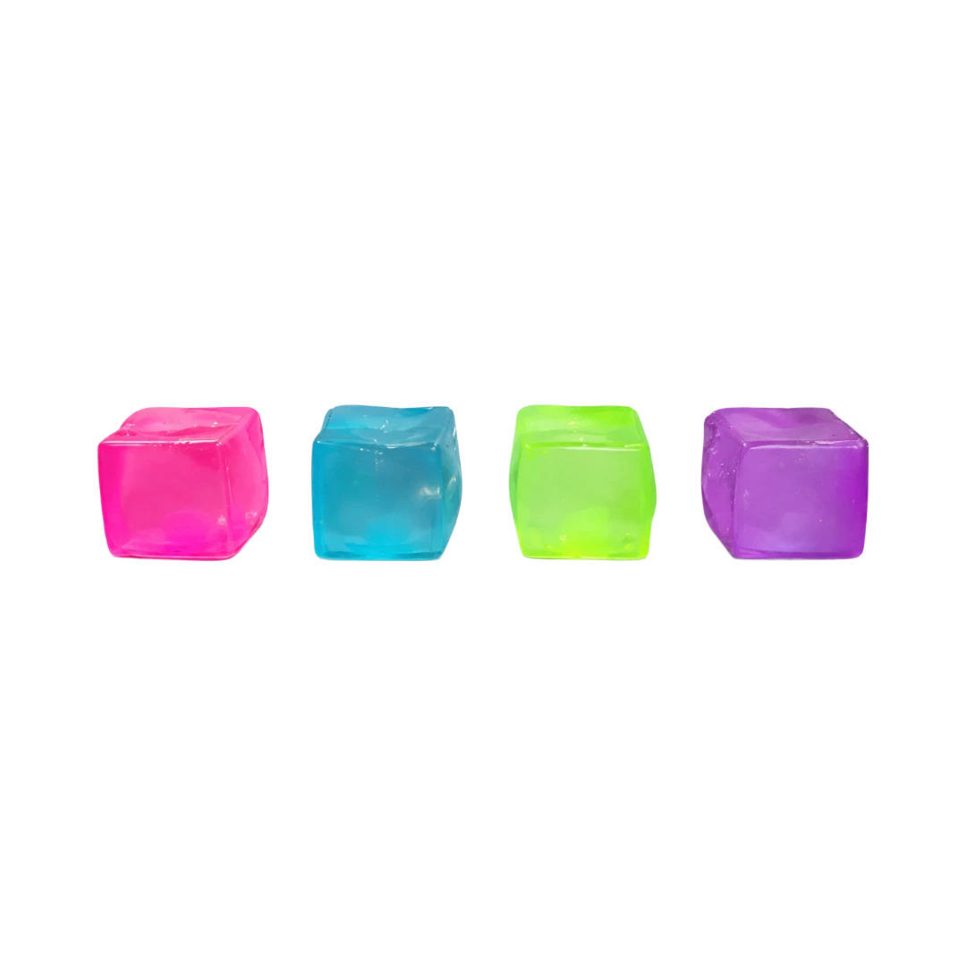 Antistresinis žaislas kubas SQUISHY ICE CUBE SMALL