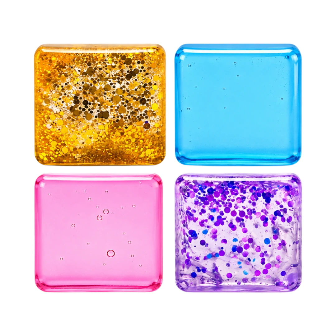 Antistresinis žaislas kubas SQUISHY SUGAR CUBE