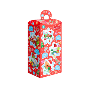 „Stebuklų skrynelė“ – raudona saldainių dovanų dėžutėje.