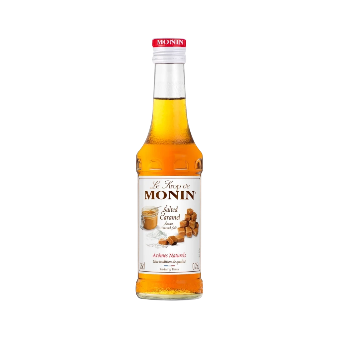 Sūrios karamelės sirupas MONIN, 0,25 l