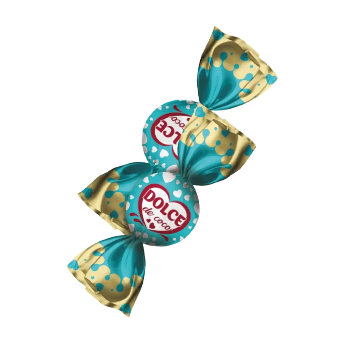 Saldainiai su kokosiniu įdaru DOLCE DE COCO, GOLSKI