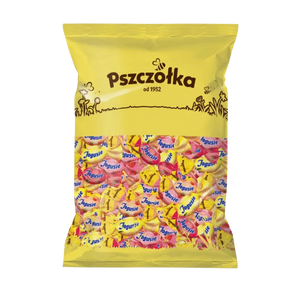Saldainiai jogurtinė karamelė Jogusie, bonboni sveriami saldainiai, saldainių maišas 1 kg