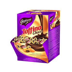Karameliniai saldainiai Toffino Choco, GOPLANA saldainių dėžė 2,5 kg, bonboni sveriami saldainiai