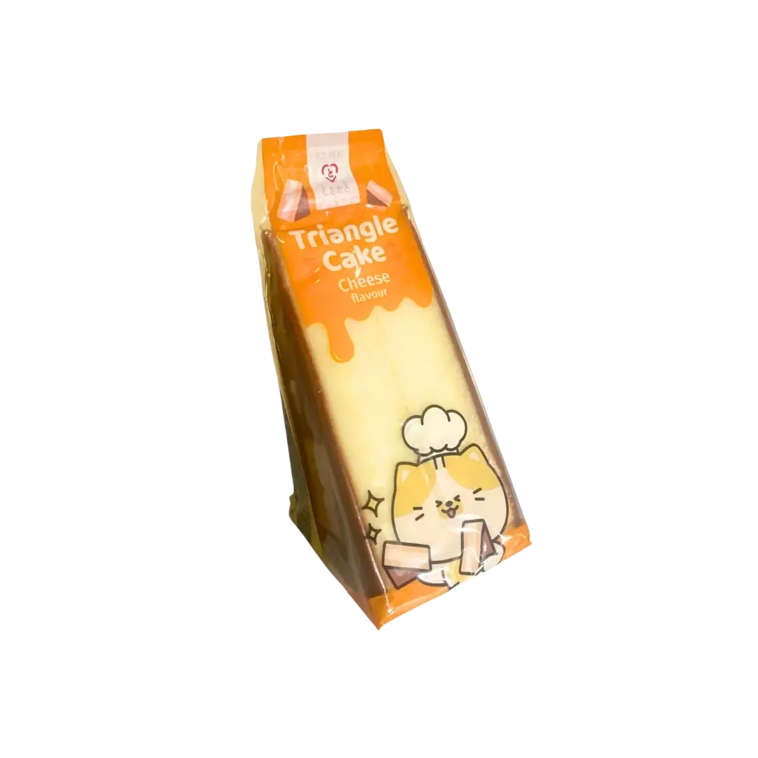 Biskvitinis pyragaitis sūrio skonio TRIANGLE CAKE, TOKIMEKI, 90 g