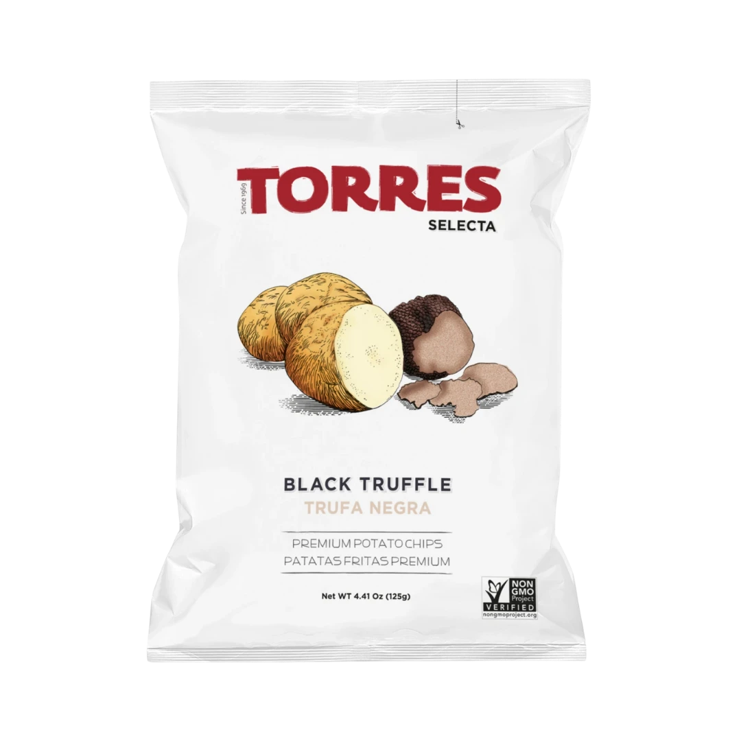 Bulvių traškučiai su trumais TORRES, 125 g