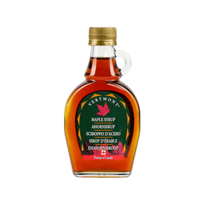 „Vermont“ Kanados klevo sirupas, stiklinis butelis.