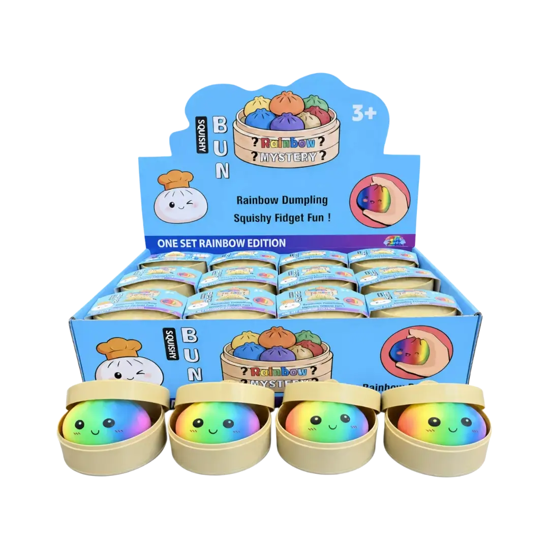 Antistresinis žaislas RAINBOW SMALL MYSTERY DUMPLING