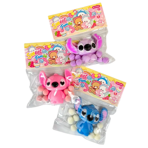 žaislas minkomas Stitch įvairių spalvų antistress