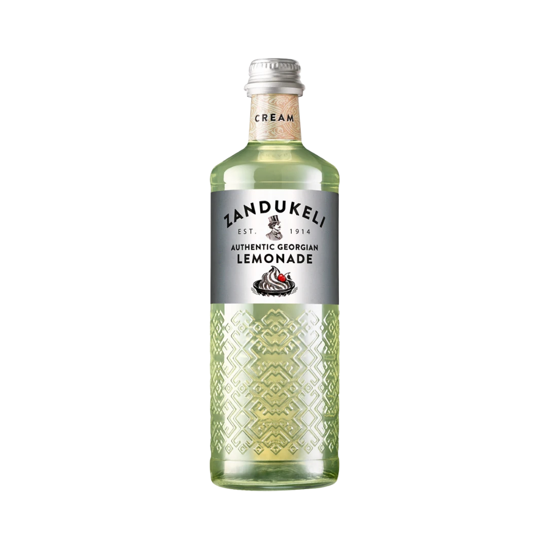 Gazuotas kreminio skonio limonadas ZANDUKELI, 0,5 l